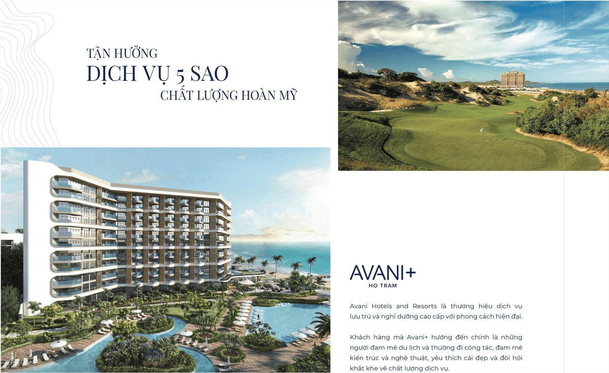 Tiện ích Vàng SANCTUARY HỒ TRÀM VILLA