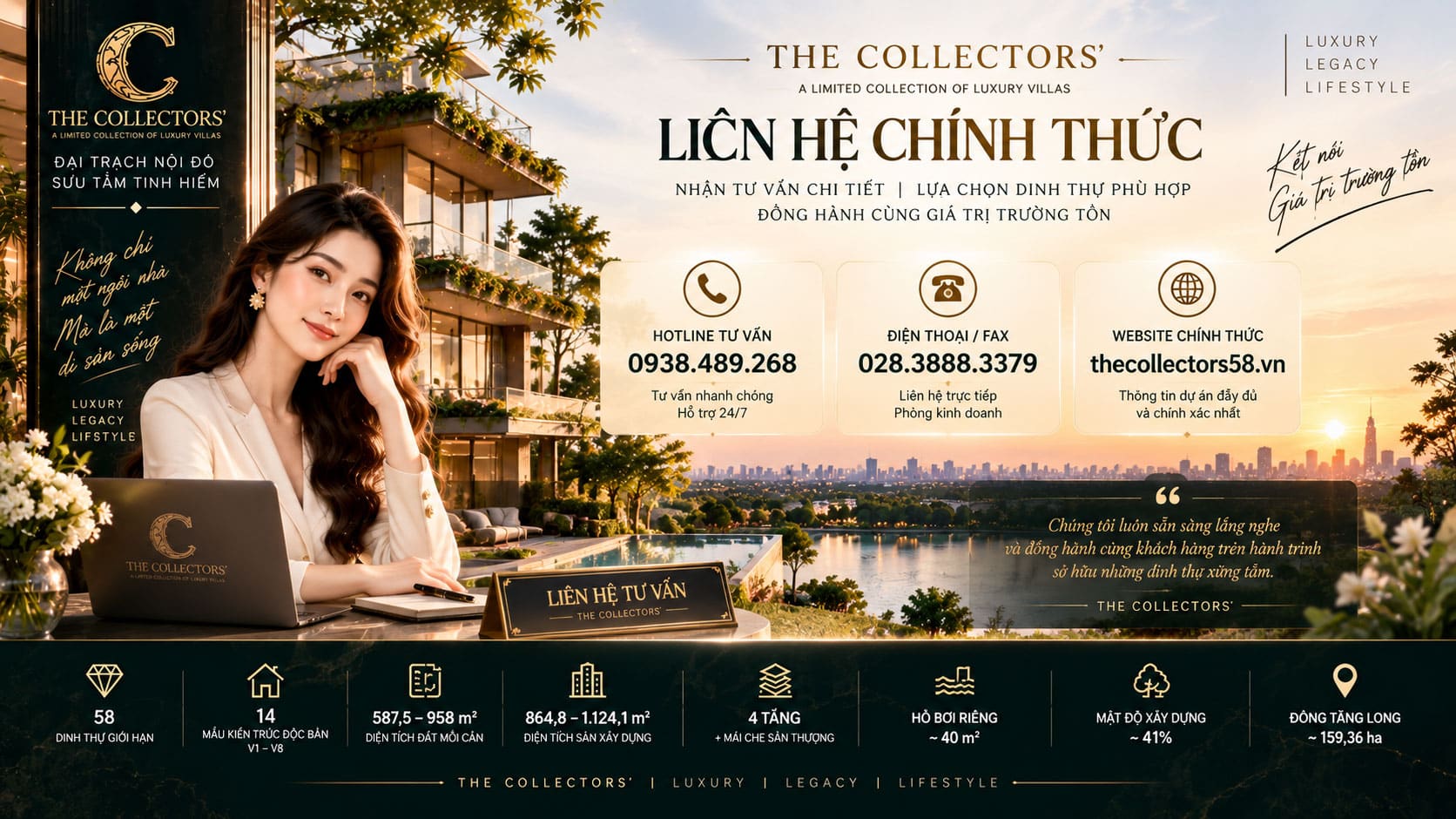 Liên hệ tìm hiểu vị trí The Collectors' và kết nối Vành đai 3
